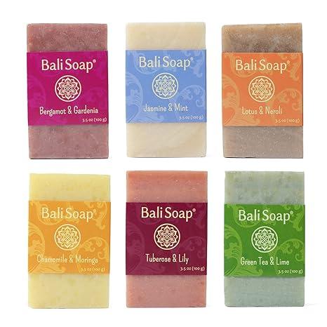bali soap feminine collection natural soap bar  bali soap b093k5ntsb