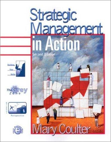 strategic management in action 2nd edition mary k. coulter 0130400068, 978-0130400062