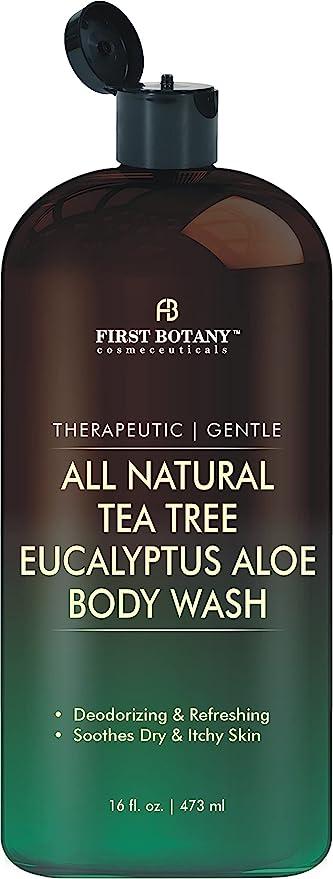first botany all natural tea tree eucalyptus aloe body wash  first botany b08hjqr8md