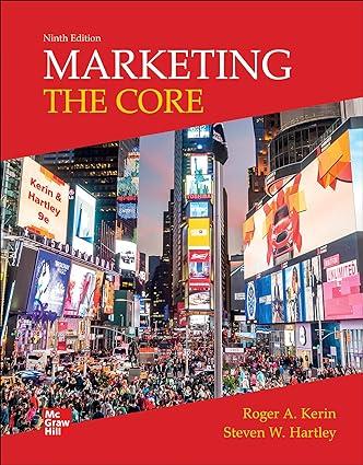 loose leaf for marketing the core 9th edition roger kerin , steven hartley 1264209290, 978-1264209293