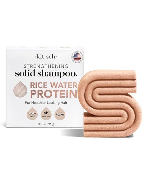 kitsch rice water shampoo bar for hair growth  kitsch b09fb1yxf1
