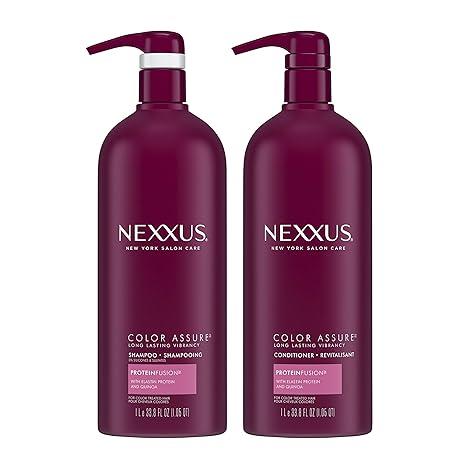 nexxus color assure shampoo and conditioner color assure 2 count  nexxus b00c5ahtac