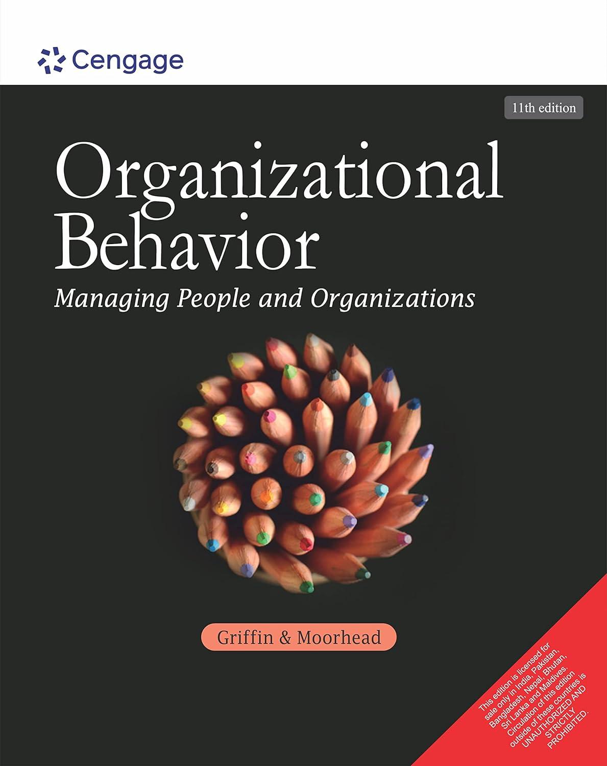 Organizational Behavior Managing People And Organizations