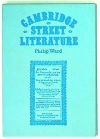 cambridge street literature 1st edition ward, philip 0900891521, 9780900891526