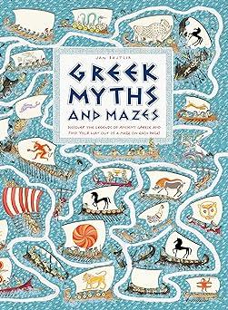 greek myths and mazes  jan bajtlik 1536209643, 978-1536209648