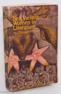 sex variant women in literature 1st edition foster, jeannette 0884470075, 9780884470076