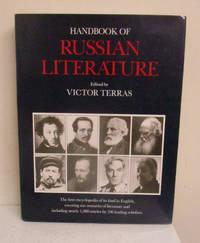handbook of russian literature 1st edition terras, victor 0300031556, 9780300031553
