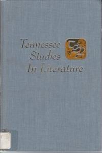 tennessee studies in literature 1st edition allison r. ensor; thomas j.a. heffernan 0870493302, 9780870493300