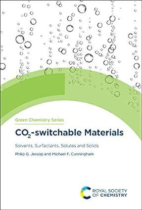 co2 switchable materials solvents surfactants solutes and solids green chemistry series 1st edition philip g