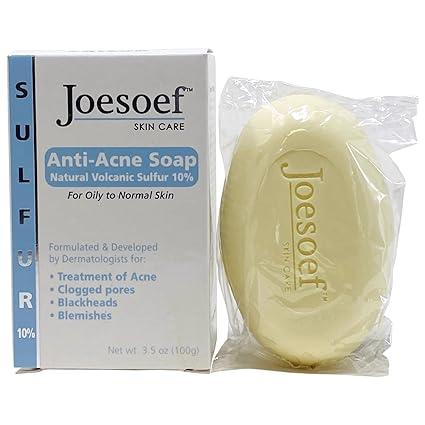 joesoef skin care sulfur soap for acne pharmaceutical grade  joesoef skin care b014hyi86m