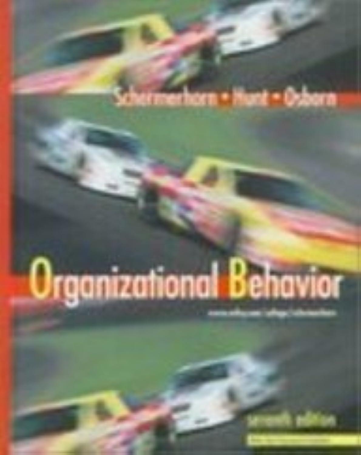 organizational behavior 7th edition schermerhorn 0471332879, 978-0471332879