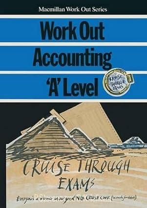 work out accounting a level 1st edition p. stevens , b. kriefman 0333451244, 978-0333451243