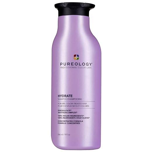 pureology hydrate moisturizing shampoo sulfate-free vegan  pureology b0891843gc