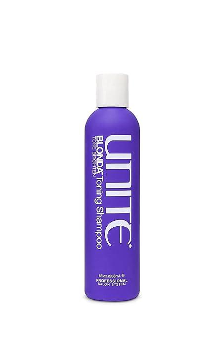 unite hair blonda purple shampoo 8 fl oz  unite b009fkgbfy