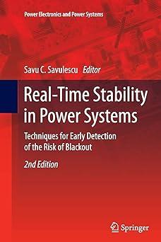 real time stability in power systems techniques for early detection of the risk of blackout 2nd edition savu