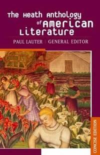 the heath anthology of american literature 1st edition lauter, paul 0618256636, 9780618256631