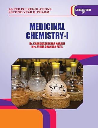 medicinal chemistry - i 1st edition dr chandrashekhar narajji 9388897579, 978-9388897570