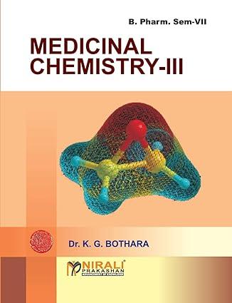 medicinal chemistry - iii 1st edition dr k g bothara 9386084465, 978-9386084460