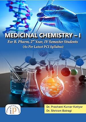 medicinal chemistry - i 1st edition dr. shriram bairagi, dr. prashant kumar katiyar 8195175066, 978-8195175062