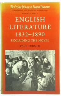 english literature 1832-1890 excluding the novel 1st edition turner, paul 0198122179, 9780198122173