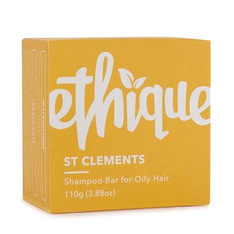 ethique st clements clarifying solid shampoo bar for oily hair  ethique b075722wf1
