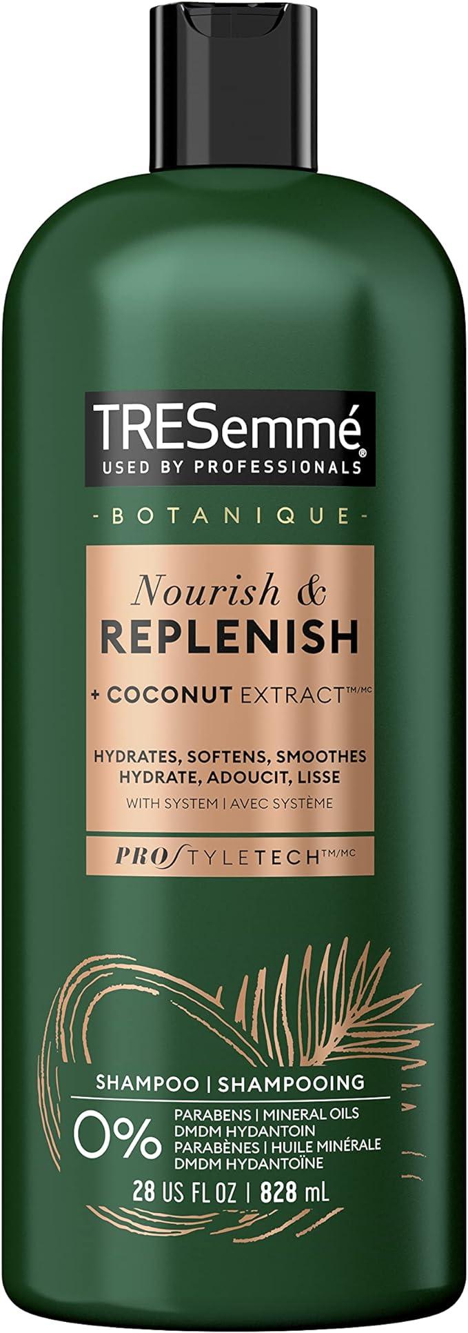tresemmé botanique nourish and replenish shampoo for dry hair 828 ml  tresemmé b0bs763bbp