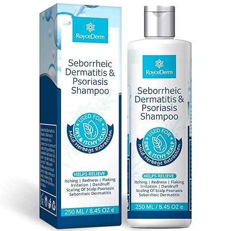 roycederm psoriasis dermatitis shampoo dry itchy scalp treatment  roycederm b0bgmclc4j