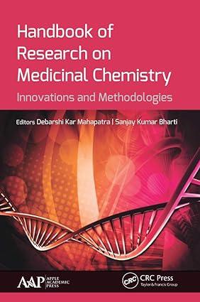 handbook of research on medicinal chemistry 1st edition debarshi kar mahapatra, sanjay kumar bharti