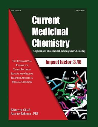 applications of medicinal bioinorganic chemistry 1st edition atta -ur- rahman 1681086719, 978-1681086712