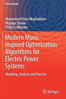 modern music inspired optimization algorithms for electric power systems modeling analysis and practice 1st