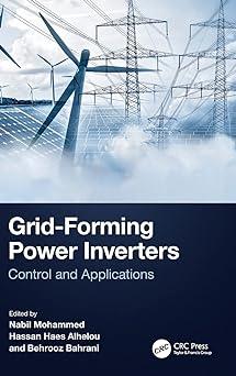 grid forming power inverters control and applications 1st edition nabil mohammed, hassan haes alhelou,