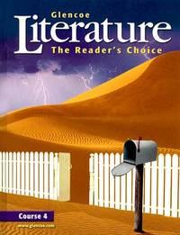 glencoe literature the readers choice course 4 1st edition glencoe/mcgraw-hill school pub 0078454794,