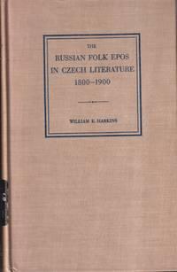 the russian folk epos in czech literature 1800-1900 1st edition harkins, william e 0837146879, 9780837146874