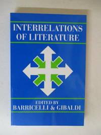 interrelations of literature 1st edition barricelli, jean-pierre 0873520912, 9780873520911
