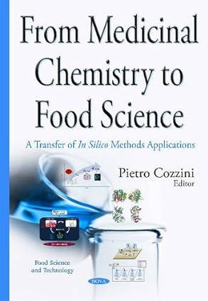 from medicinal chemistry to food science a transfer of in silico methods applications 1st edition pietro