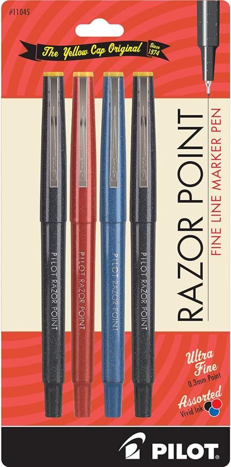 pilot razor point fine line marker pens  pilot razor point b00ekfjlgu