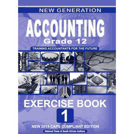 new generation accounting grade 12 exercise book 1 1st edition new generation publishers jnf010000,