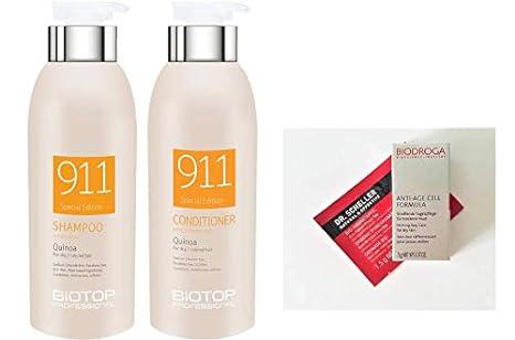 biotop professional 911 quinoa shampoo and conditioner  biotop professional b07wwy8qv5