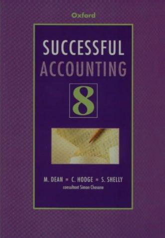successful accounting 8 1st edition g. dekker , m. maritz , j.a. justus 0195709659, 978-0195709650