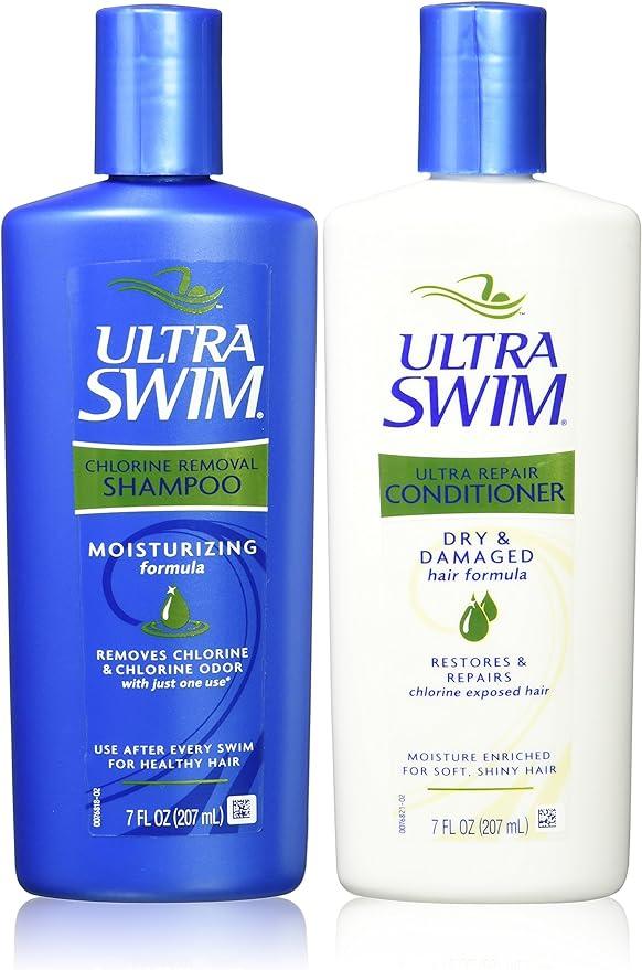 ultraswim dynamic duo repair shampoo and conditioner 7 fluid ounce each  ultraswim b007fmxl52