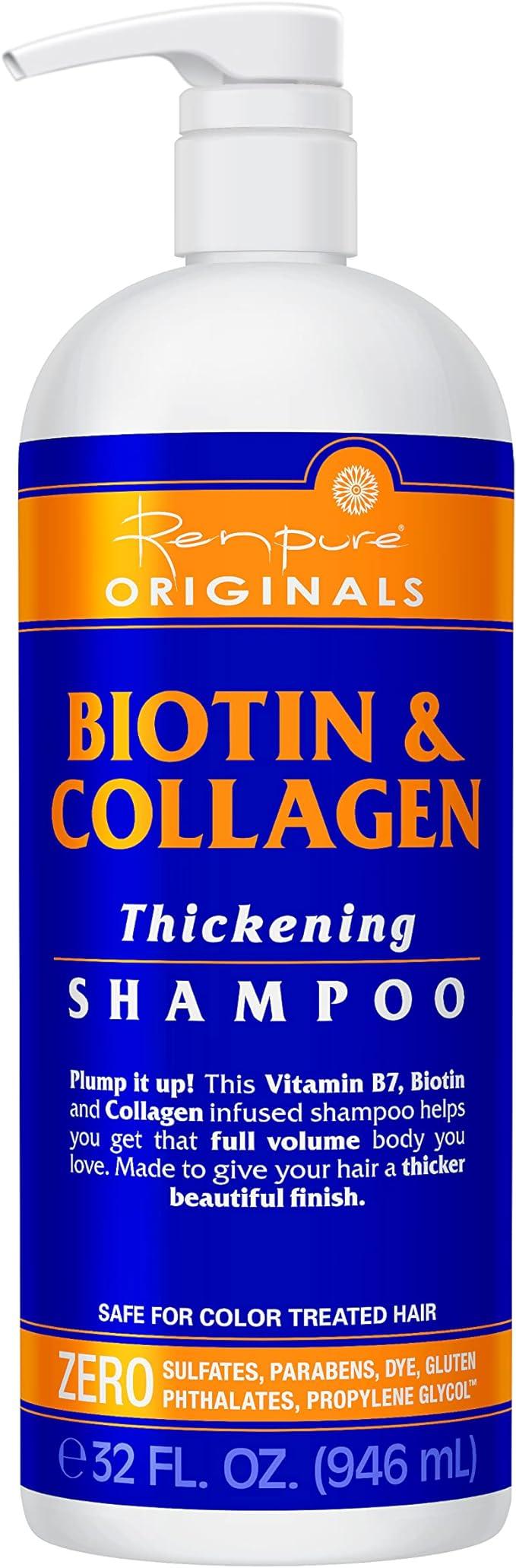 renpure originals biotin and collagen thickening shampoo  renpure ?b00tyagmp4