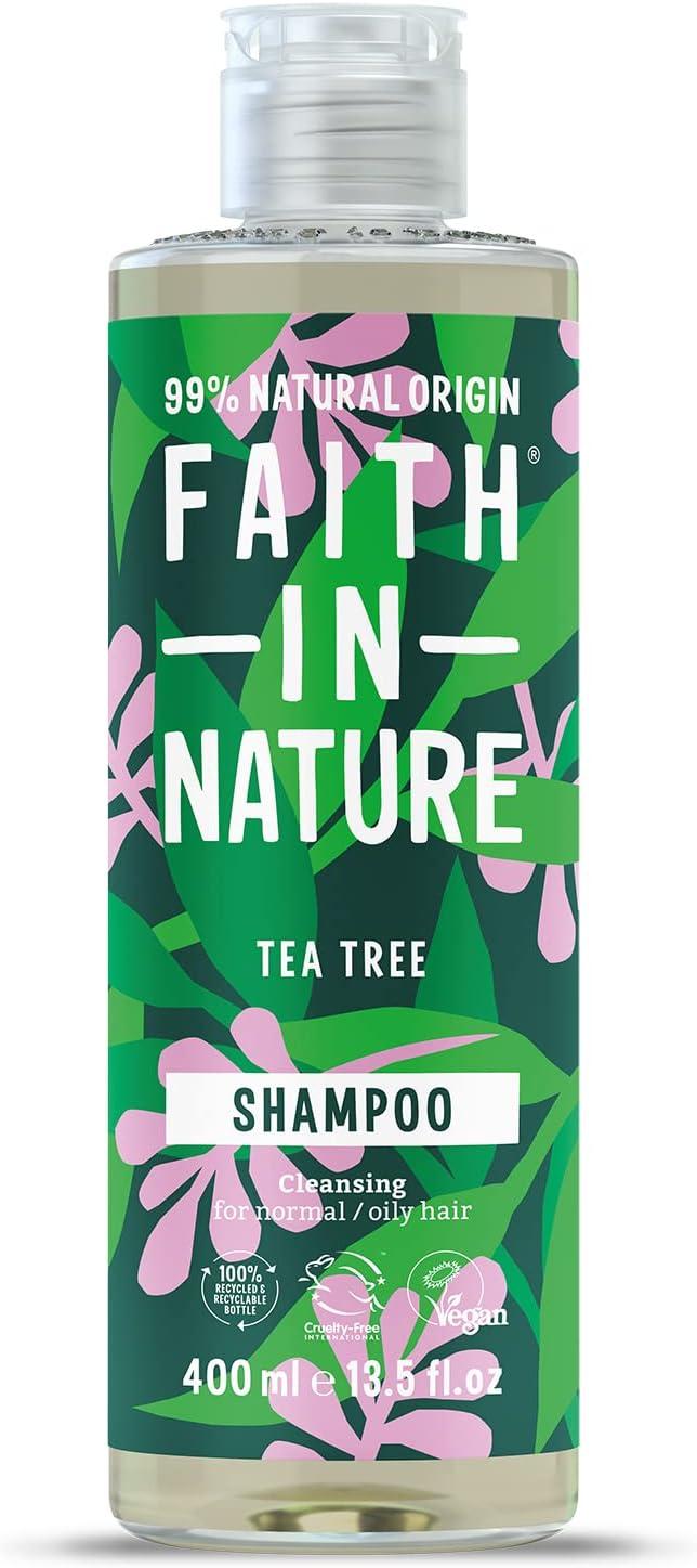 faith in nature natural tea tree shampoo 400ml  faith in nature ?b000nhkwjo