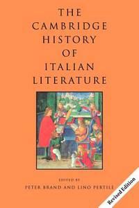 the cambridge history of italian literature 1st edition peter; pertile, lino; brand 0521666228, 9780521666220