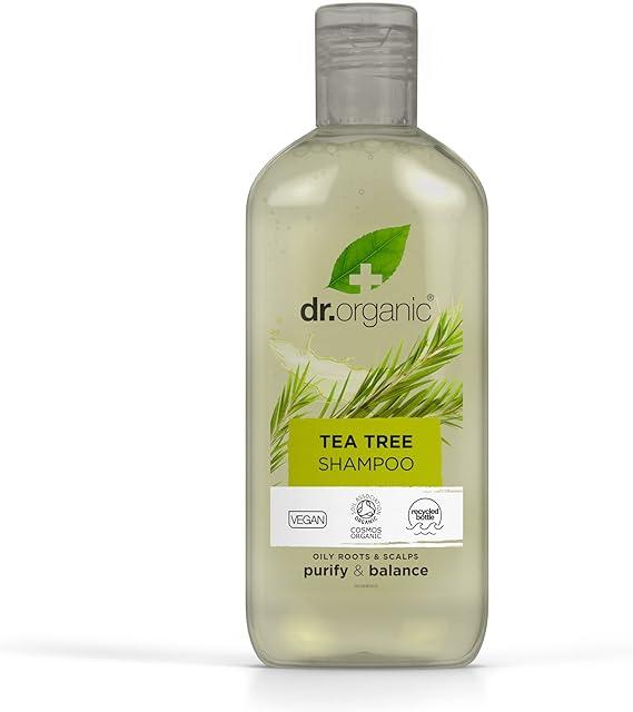 dr organic tea tree shampo natural vegan cruelty free 265ml  dr organic ?b00tog7ckc