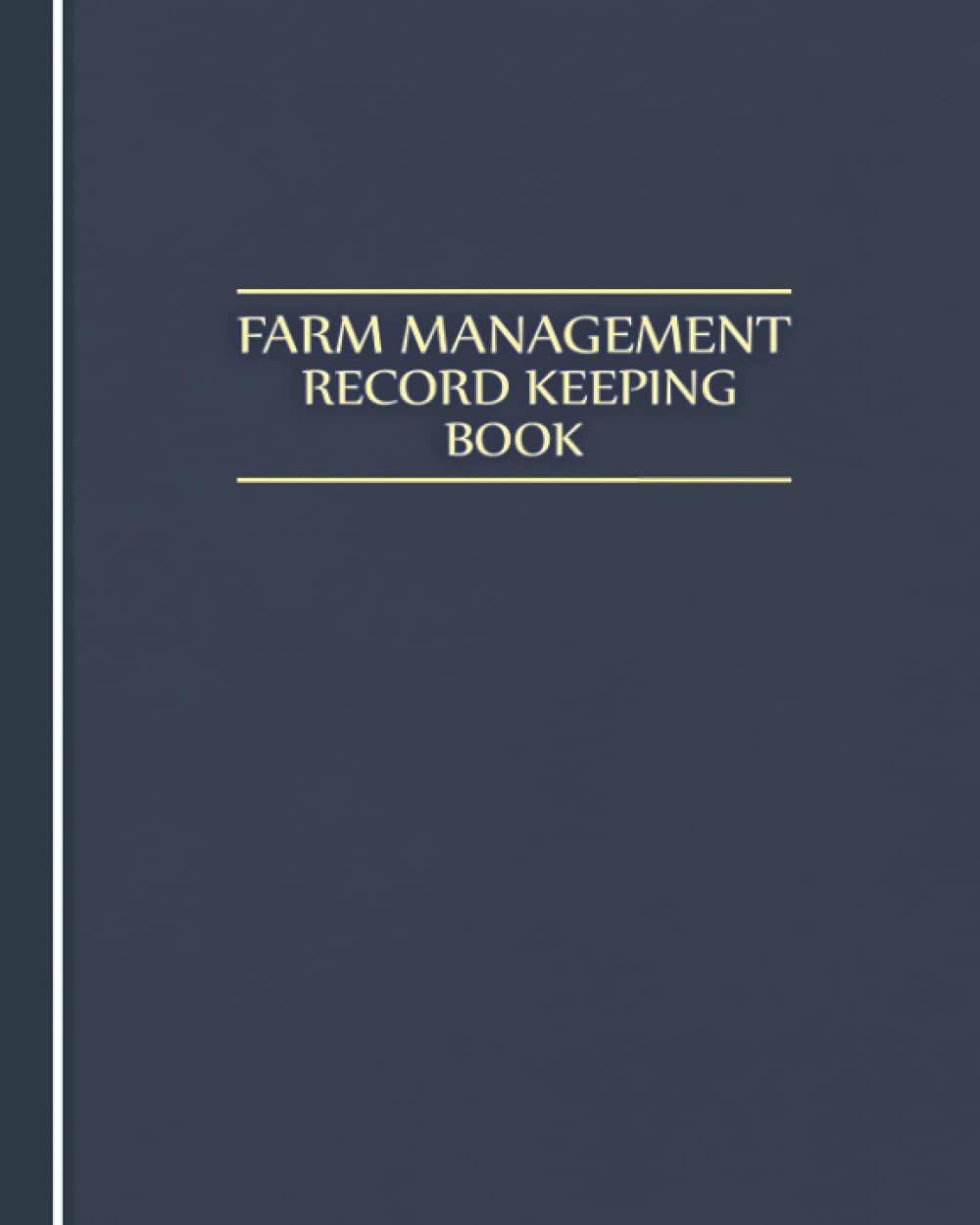 farm management record keeping book 1st edition rida sky logs b0991gdtcb, 979-8532630291