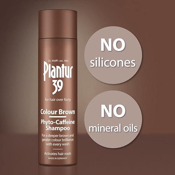 plantur 39 phyto caffeine shampoo colour brown 250 ml  plantur 39 ?b07y8jht6r
