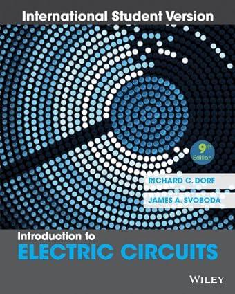 introduction to electric circuits 9th edition richard c. dorf, james a. svoboda 1118321820, 978-1118321829