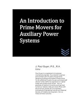 an introduction to prime movers for auxiliary power systems 1st edition j. paul guyer 516986598,