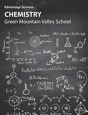 green mountain valley school chemistry 1st edition cheri smith, gary davidson, megan ryan, chris toth, lionel