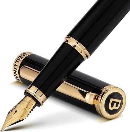 beiluner black fountain pen stunning luxury  beiluner b0c2pgyg2k